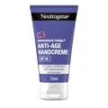Neutrogena Anti-Aging Handcreme mit LSF 20, Feuchtigkeitscreme mit Kollagen und stimulierenden Mineralien für glatte, straffe Haut, beugt Pigmentflecken vor 75 ml