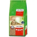 Cats Best Original Katzenstreu, Mega-Pack, 40 l (ca. 17,2kg) Klumpstreu aus 100% Naturholzfasern nimmt bis zu 7-fache seines eigenen Volumens in Feuch