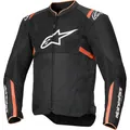 Alpinestars Herren Motorrad Jacke M - T-SPS Air v2 - schwarz-fluorot