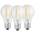 OSRAM LED-Lampe Base Classic A Filament, E27, 8W ersetzt 75W, neutralweiß, 3 Stück