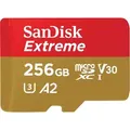 SanDisk Extreme - Flash-Speicherkarte (microSDXC-an-SD-Adapter inbegriffen)