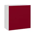 platino24 Schallabsorber Regaleinsatz 1 Element 33 x 33 x 10 cm Bordeaux I Akustikpaneele aus Basotect G+ mit Akustikfilz I Akustikelemente kompatibel mit IKEA KALLAX oder EXPEDIT