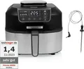 Princess 01.182092.01.001 Airfryer Grill, Heißluftfritteuse, 5,6 l, 265 °C, 8 Person(en), Einzelbild, Schwarz, Silber