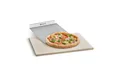 BURNHARD® Pizzastein Universal rechteckig, 45 x 35 x 1,5 cm inkl. Schaufe