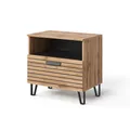 Nachttisch Vicco Amber Eiche Wotan 60 x 58 cm