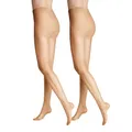 Hudson Damen Strumpfhosen Lilly Lafina 15 2-Pack transparent matt 15 DEN Make-up 0019 36-40