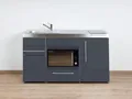 Stengel Miniküche Premiumline MPMOS 150 mit Kühlschrank und Mikrowellenofen