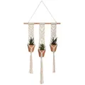 Atmosphera - Set Mit 3 Hängepflanzen Hacienda - H75 Cm Créateur D'Intérieur
