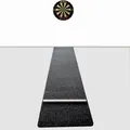 WM Angebot Dartmatte variable Oche Abwurflinie Teppich Tuniermatte Dart Darts