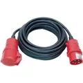 Brennenstuhl Verlängerungskabel CEE IP 44 16 A H07RN-F 5G2,5 Schwarz 25 m