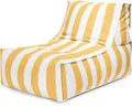Sitting Point Sitzsack SANTORIN Rock gelb outdoorgeeignet