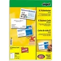 Sigel Visitenkarten 3C Ink/Laser/Copy 225g/qm hochweiß VE=1000 Stück
