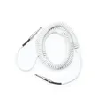 D'ADDARIO Coiled Instrument Cable, 30' - White