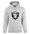 New Era - NFL Oakland Raiders Team Logo Hoodie - grey Size M