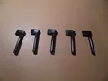 Lego Figuren Zubehör 5x Axt Beil 3835 schwarz fzn54