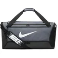 Nike Brasilia M-60L Sporttasche in iron grey-black-white, Größe Einheitsgröße
