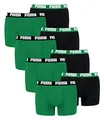 PUMA 8 er Pack Boxer Boxershorts Men Herren Unterhose Pant Unterwäsche, Farbe:035 - Amazon Green, Bekleidungsgröße:M