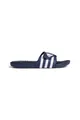 adidas Herren Damen Badeschuhe Poolsandalen Adissage, Farbe:Dunkelblau, Artikel:-Dark Blue/White, Schuhgröße:EUR 39
