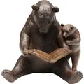 Deko Figur Deko Objekt Bären Motiv Polyresin Figur Braun Kare Design