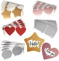 Scratch Off Karten  50 Stück Glitter Etiketten Rubbelkarten Rubbelsticker für...