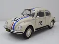 VW Käfer 1303 #53 beige Herbie ähnlich Modellauto 1:18 Solido