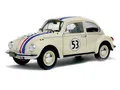 Solido S1800505 VW Käfer 1303 Racer #53, Maßstab 1:18, Modellauto, beige So ...