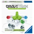 Ravensburger GraviTrax Kugelbahn – Erweiterung Balls und Spinner 26979, für K