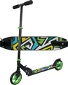 SCHILDKRÖT Junior-Tretroller City Scooter Runabout, grün Aluminium Deck und Lenker, 145 mm PU-Räder, 3-fach - 1 Stück (510304)