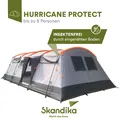 Skandika Hurricane 8 Protect Familienzelt 8 Kabinen Moskitonetze grau NEU