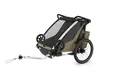 Thule Chariot Cross 2er Double Multisport Fahrradanhänger Anhänger Faded Khaki