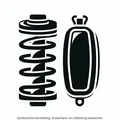 SWAG Wickelfeder Airbag 33 11 2299 Kunststoff für VW TIGUAN JETTA 4 162 163 AV3