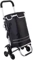 Xcase Einkaufswagen: Klappbarer Treppensteiger-Einkaufstrolley mit Kühlfach, 46 l, 25 kg (Einkaufstasche mit Rollen, Einkaufs-Trolley)