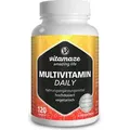Multivitamin Daily ohne Jod vegetarisch Kapseln 120 St