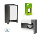 Philips myGarden IR Wandleuchte Bridge Anthrazit mit Bewegungsmelder