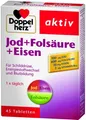 Doppelherz Jod + Eisen + Folsäure + Vitamin B12 45 Stück