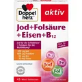 DOPPELHERZ Jod+Folsäure+Eisen+B12 Tabletten 45 St. PZN 16487984
