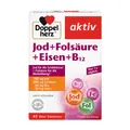 Doppelherz Jod + Folsäure + Eisen + B12, 45 Tbl (MHD: 31.03.2026)