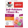 DOPPELHERZ Jod+Folsäure+Eisen+B12 Tabletten 45 St PZN 16487984