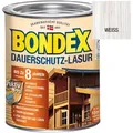 Dauerschutz Lasur 750 Ml, Weiß Holzlasur Schutzlasur Holzschutz Aussen - Bondex