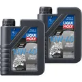 2 L LIQUI MOLY Motoröl Motorrad 4Takt 10W-40 Basic Street API SL JASO MA2