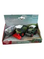 Dickie Toys Fendt Spielzeug Set 3-teilig Traktor Anhänger Fahrzeuge ab 3 NEU