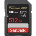 SANDISK Extreme Pro (512 GB, SDXC, U3, UHS-II) (SDSDXDK-512G-GN4IN)