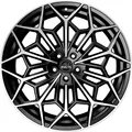 Alufelgen ANTERA A105 22" 10.5J 5x112 ET 50 66.6 PIANO BLACK DIAMOND