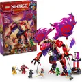 LEGO NINJAGO Chaosdrache Donnerzahn - Spielzeug mit 6 Ninja Minifiguren (71832)