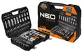 Steckschlüsseleinsätze –Set 110tlg. 1/2" 1/4" Bits Satiniert 10-211 Neo Tools