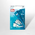 Prym 2 Hosen-/ Rockhaken 12mm, Fb silber (265225); 1 Stück