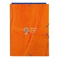 Faltblatt Valencia Basket M068 Blau Orange A4