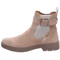 Legero Leder-Chelsea-Boots "Mystic-Giotto" in Beige - 38,5