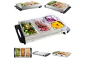STEINBORG Speisenwärmer SB-6020, Edelstahl,BPA-frei,Cool-Touch Griffe,300 Watt
