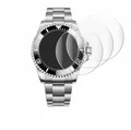 Savvies 4 Stück Full-Screen Schutzfolie für Rolex Sea-Dweller Deepsea (44 mm) Full-Cover Displayschutz-Folie mit Installationshilfe [3D Curved]
